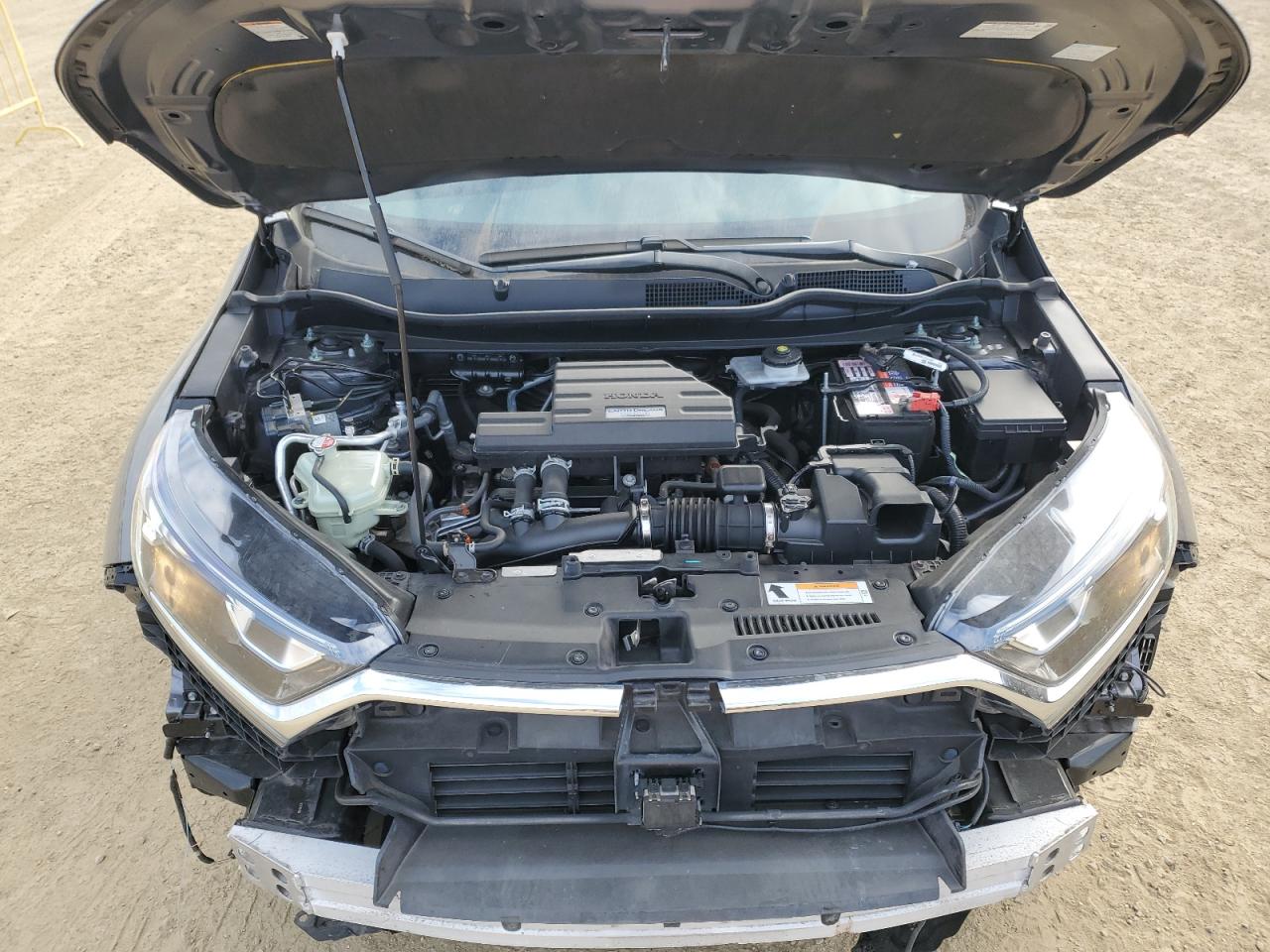2019 Honda CR-V VIN JHLRW2H51KX010115 Copart auction photo, front end / side damage thumbnail 13