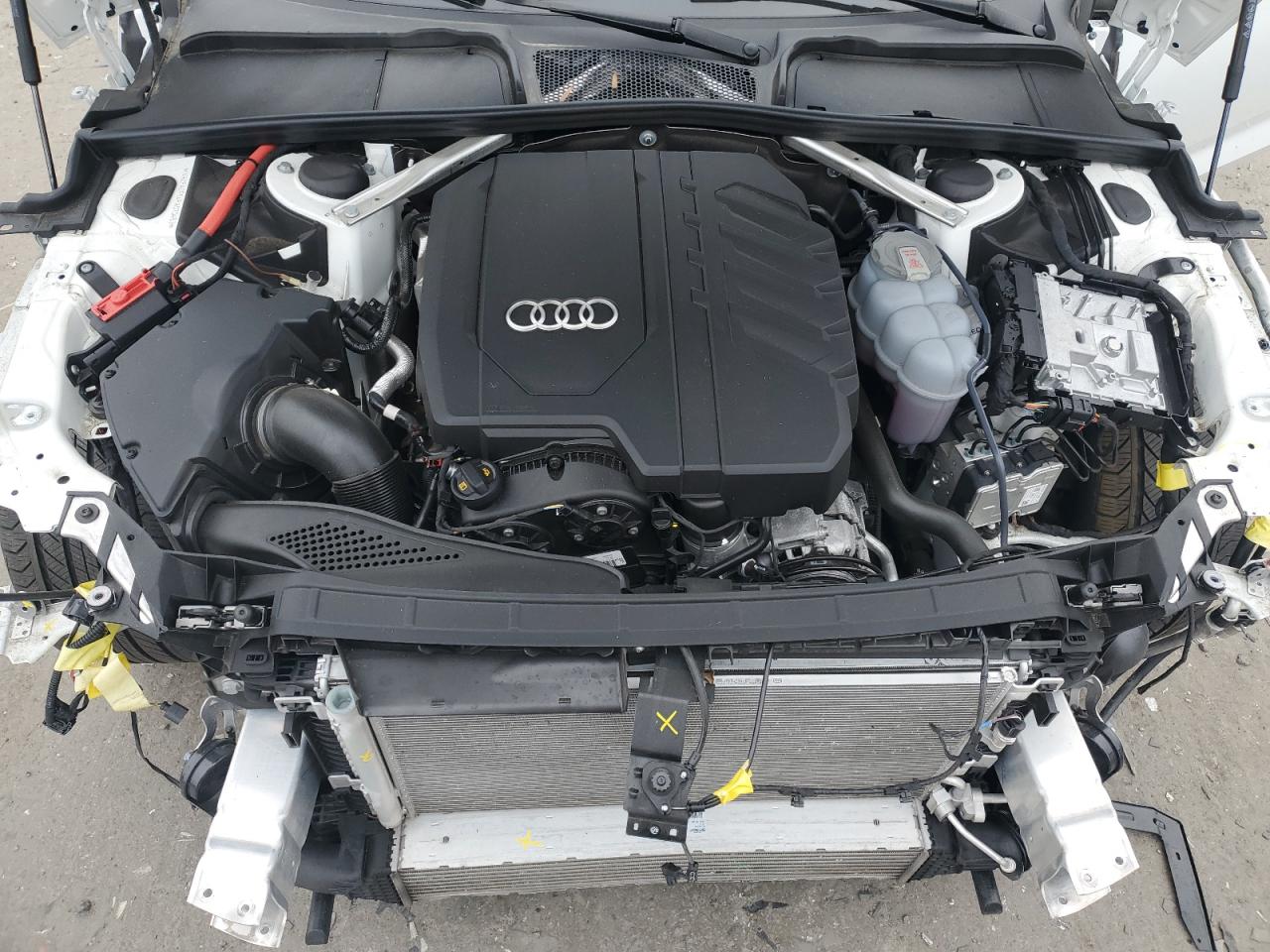 2023 Audi A5 VIN WAUFACF54PA070453 Copart auction photo, front end / rear end damage thumbnail 11
