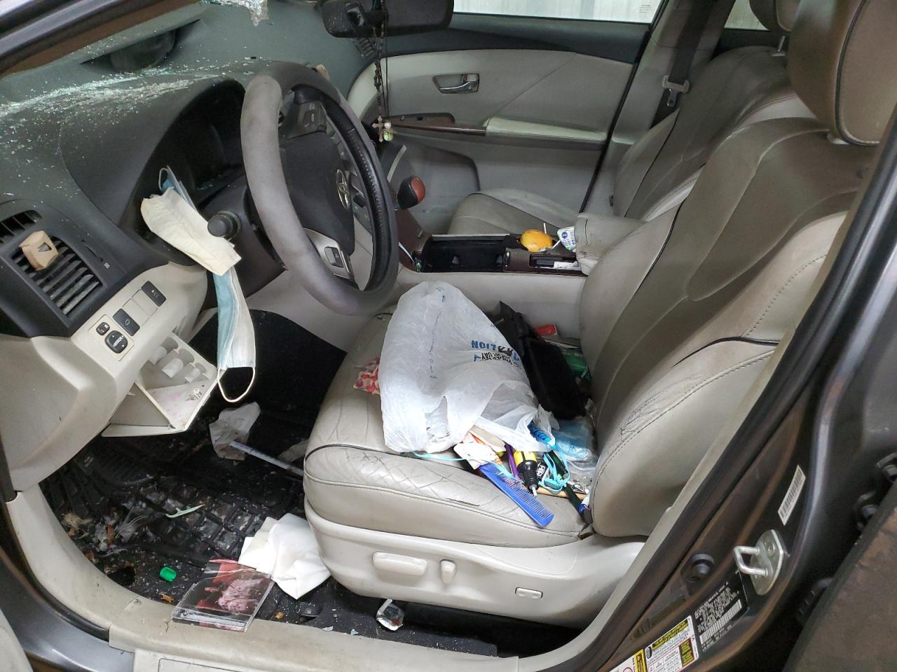 2009 Toyota Venza VIN 4T3BK11A59U022696 Copart auction photo, burn / front end damage thumbnail 7