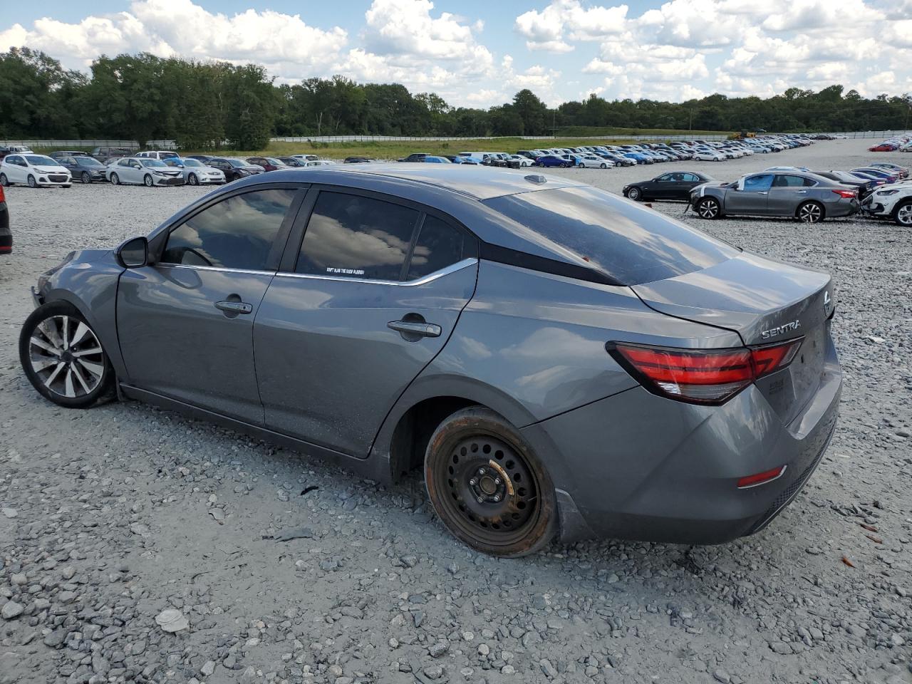 2021 Nissan Sentra VIN 3N1AB8CVXMY248159 Copart auction photo, front end damage thumbnail 2