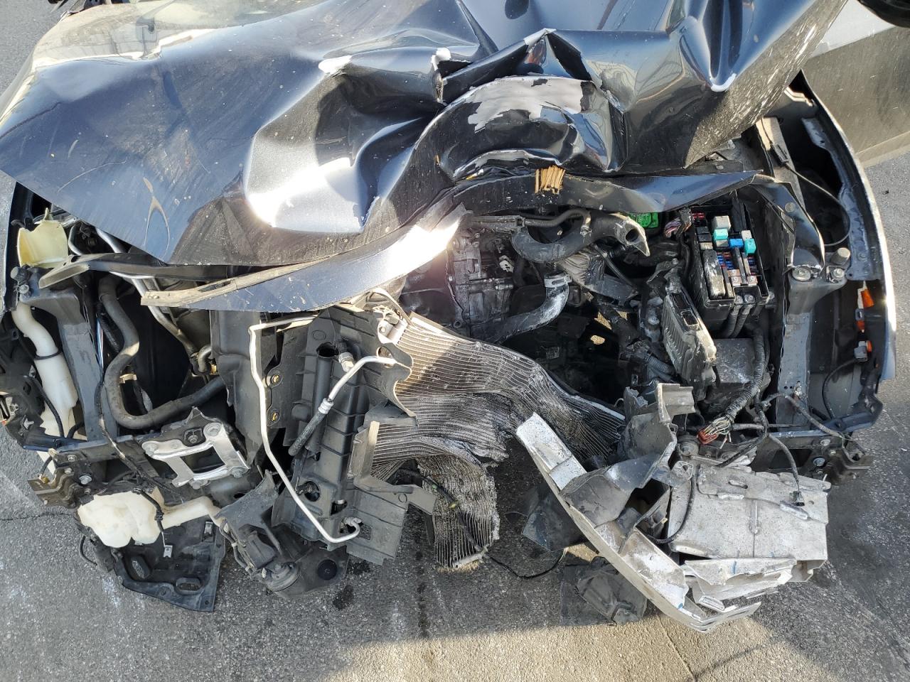 2017 Honda Civic VIN 2HGFC2F54HH552738 Copart auction photo, all over damage thumbnail 11