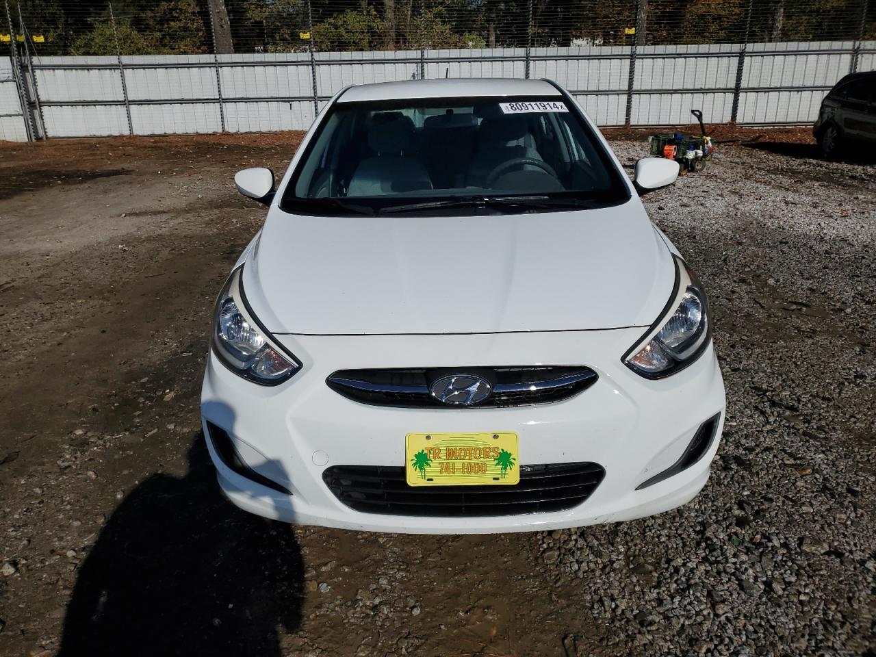 2015 Hyundai Accent VIN KMHCT4AE3FU853348 Copart auction photo, side / rear end damage thumbnail 5
