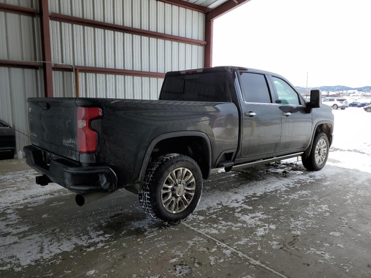 2023 Chevrolet Silverado VIN 1GC4YVEY7PF120990 Copart auction photo, undercarriage / minor dent/scratches damage thumbnail 3