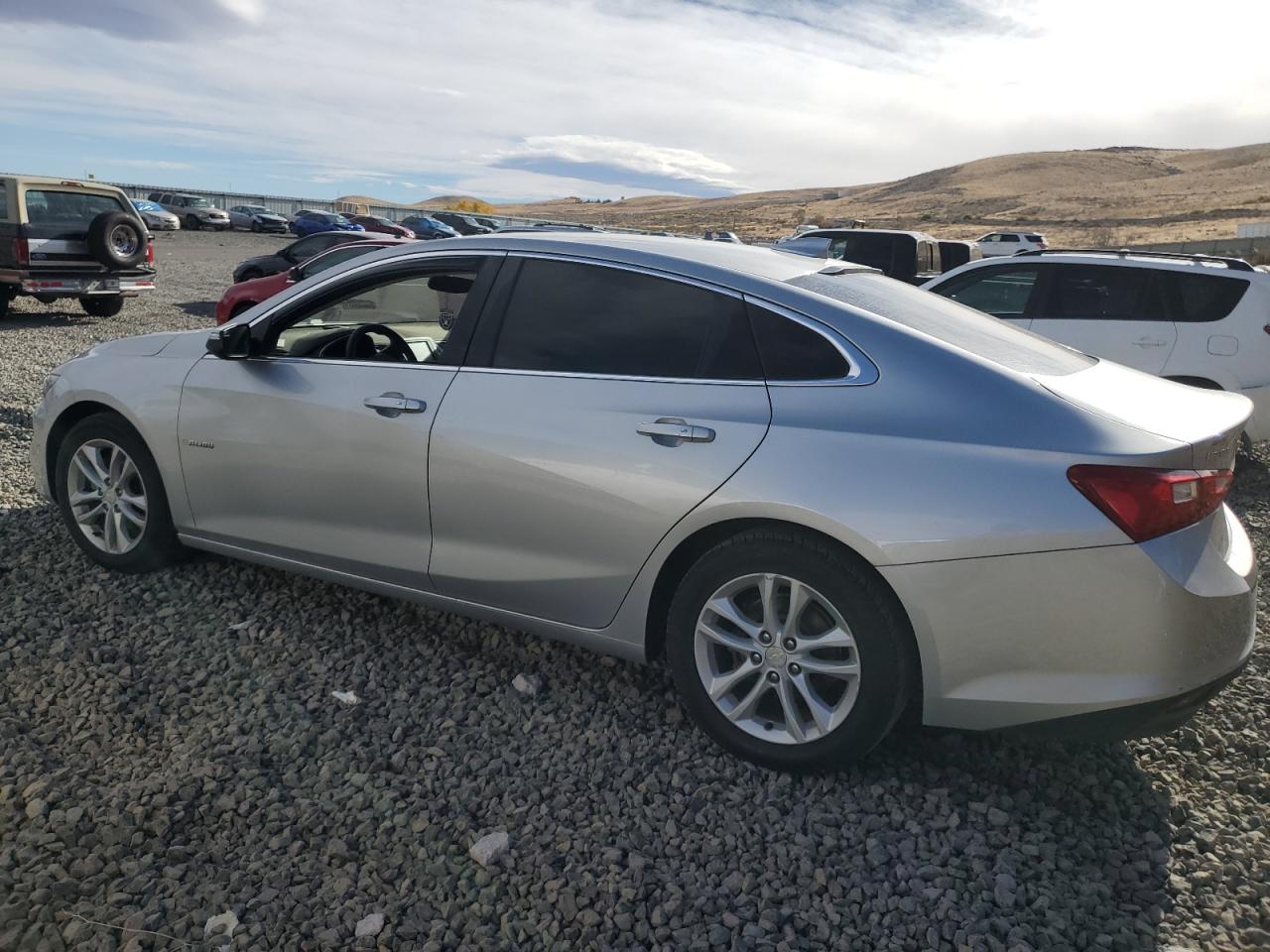 2017 Chevrolet Malibu VIN 1G1ZE5ST1HF129539 Copart auction photo, side damage thumbnail 2