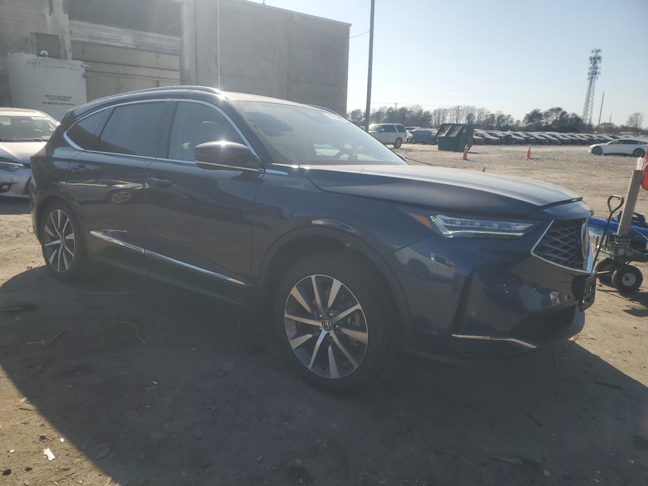 2025 Acura MDX VIN 5J8YE1H40SL024531 Copart auction photo, front end / rear end damage thumbnail 4