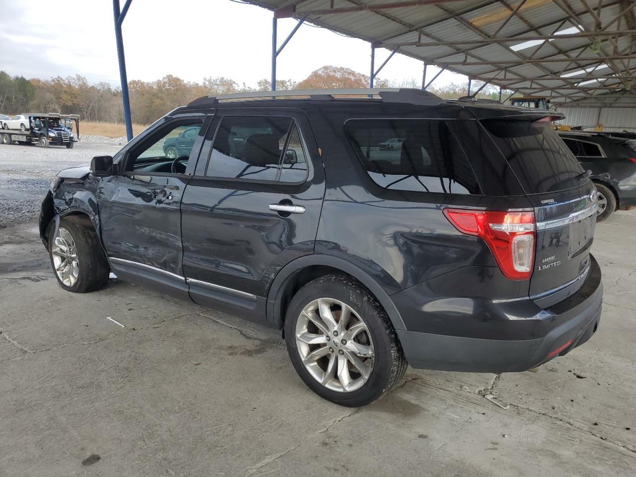 2014 Ford Explorer VIN 1FM5K7F8XEGB66493 Copart auction photo, all over damage thumbnail 2