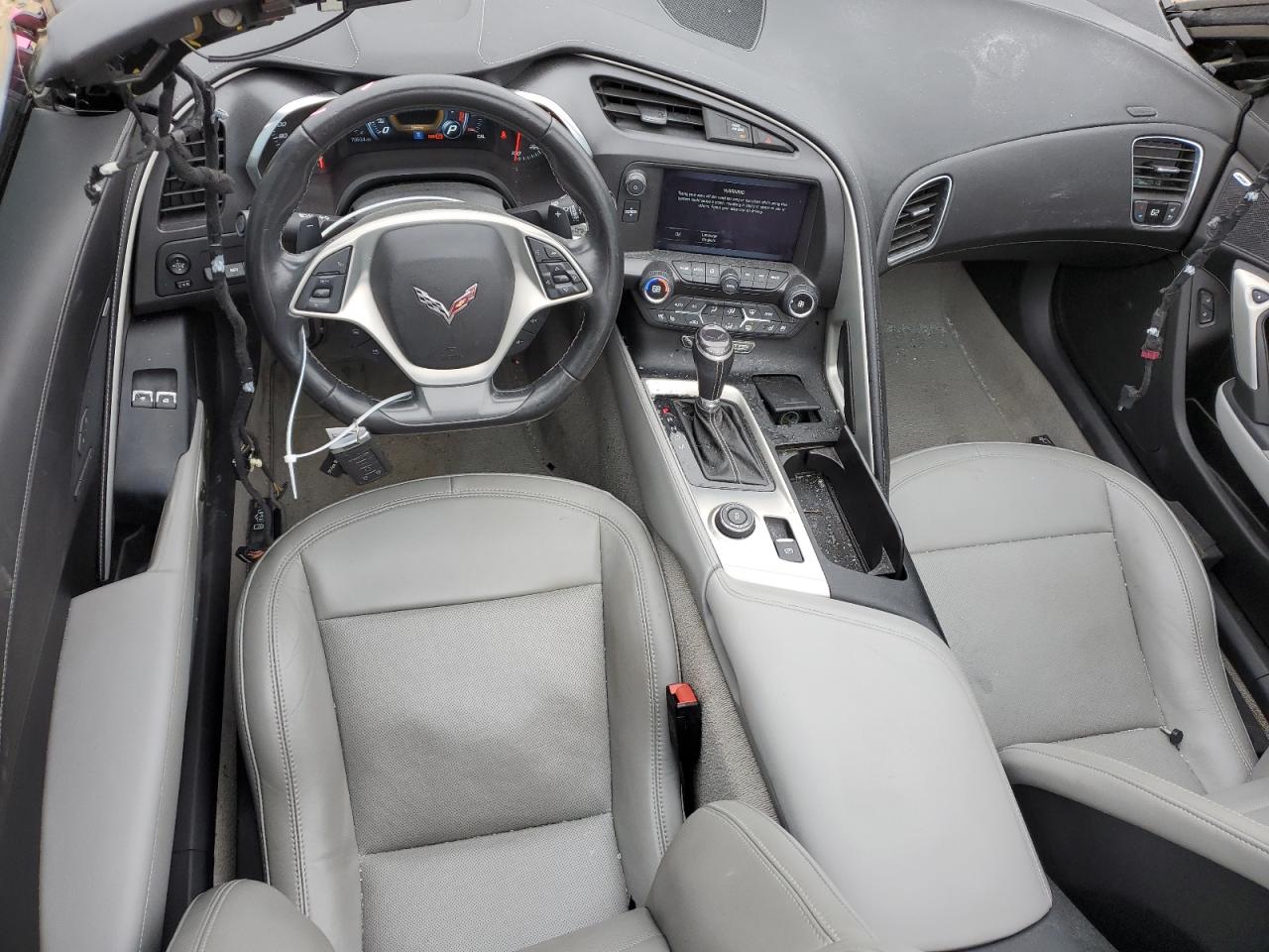 2017 Chevrolet Corvette VIN 1G1YK2D79H5104235 Copart auction photo, front end damage thumbnail 8