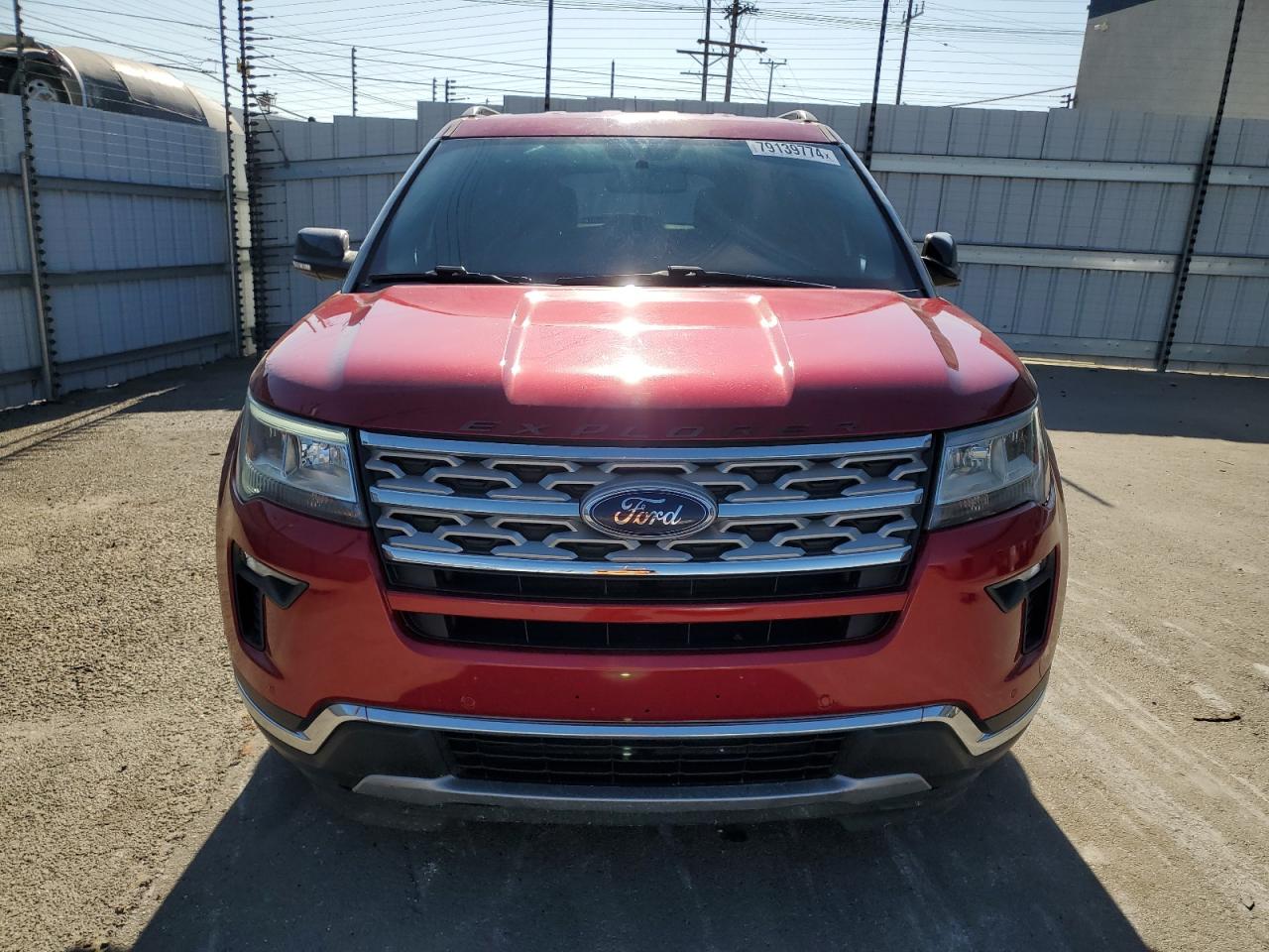 2018 Ford Explorer VIN 1FM5K7D8XJGC28665 Copart auction photo, rear end damage thumbnail 5