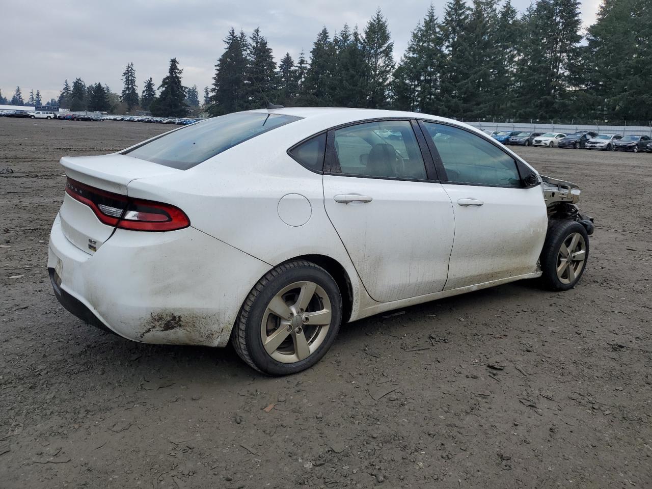2016 Dodge Dart VIN 1C3CDFBA5GD635040 Copart auction photo, front end / side damage thumbnail 3