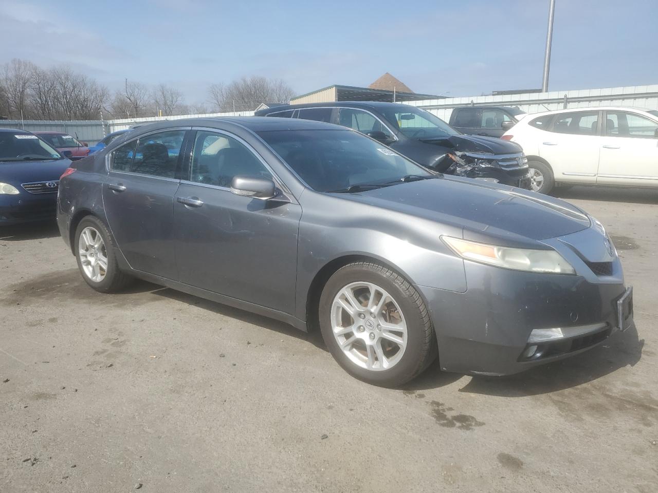 2011 Acura TL VIN 19UUA8F57BA006554 Copart auction photo, water/flood damage thumbnail 4