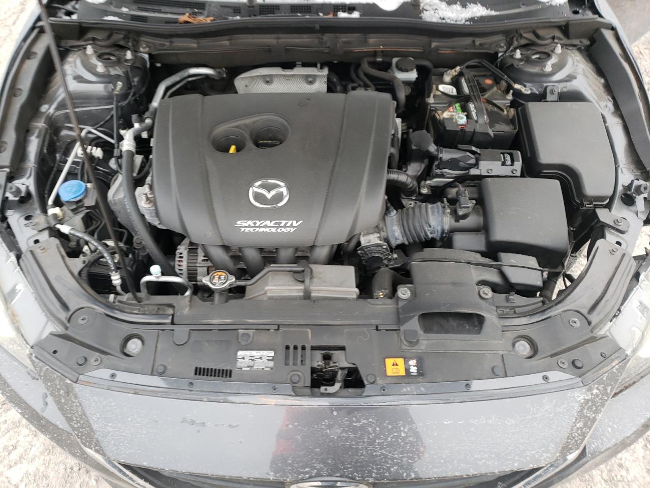 2014 Mazda 3 VIN JM1BM1T76E1169811 Copart auction photo, front end / undercarriage damage thumbnail 13
