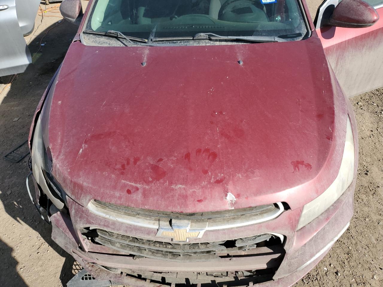 2016 Chevrolet Cruze VIN 1G1PE5SB4G7172313 Copart auction photo, front end / side damage thumbnail 11