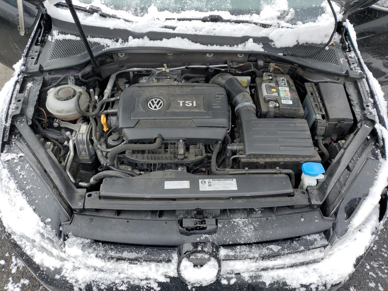 2018 Volkswagen Golf VIN 3VWG17AU4JM250956 Copart auction photo, front end damage thumbnail 12