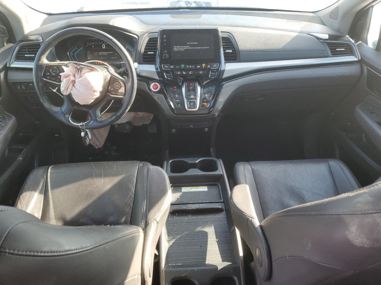 2019 Honda Odyssey VIN 5FNRL6H98KB111002 Copart auction photo, front end / minor dent/scratches damage thumbnail 8