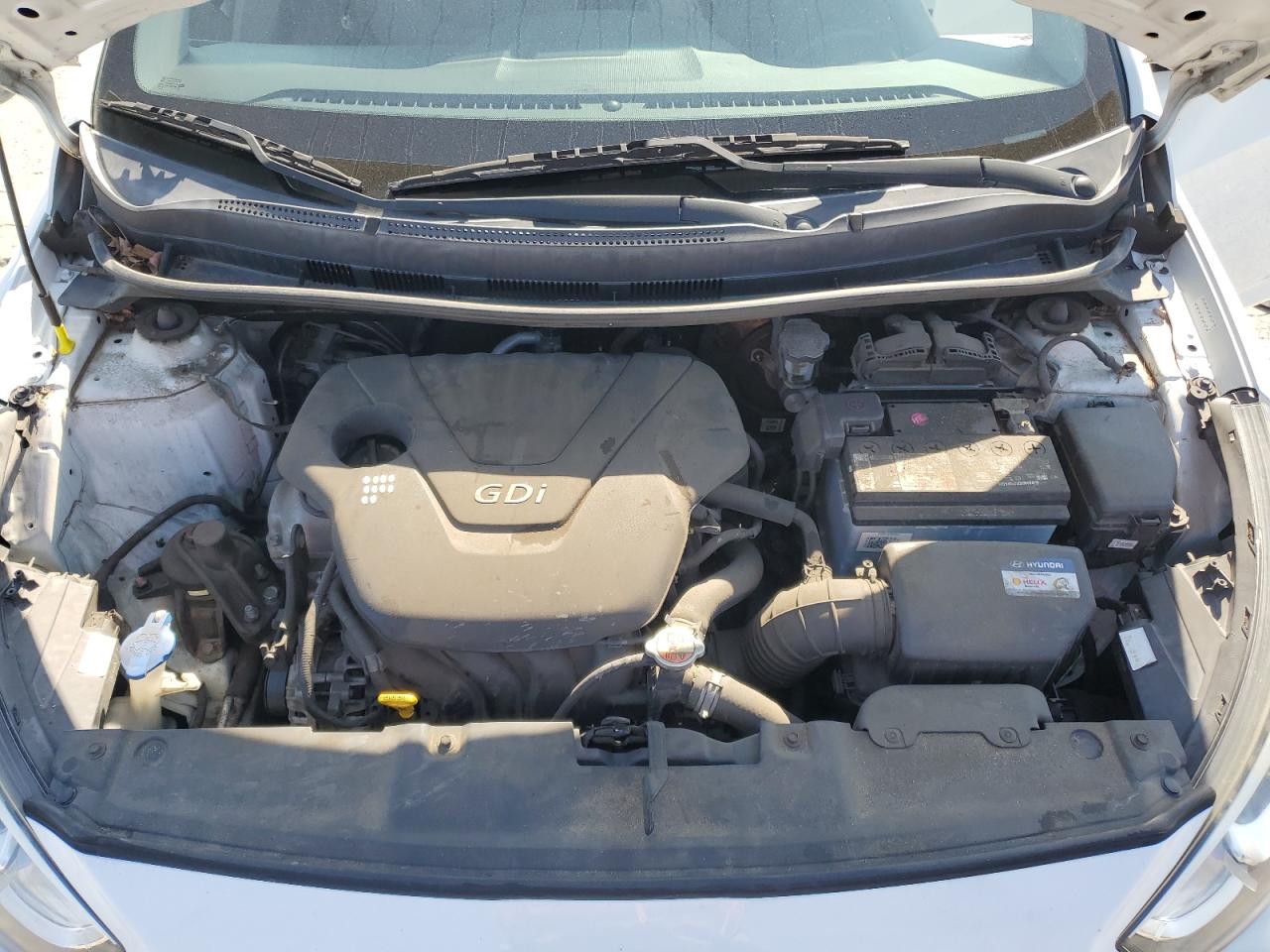 2015 Hyundai Accent VIN KMHCT4AE1FU887546 Copart auction photo, rear end / front end damage thumbnail 13
