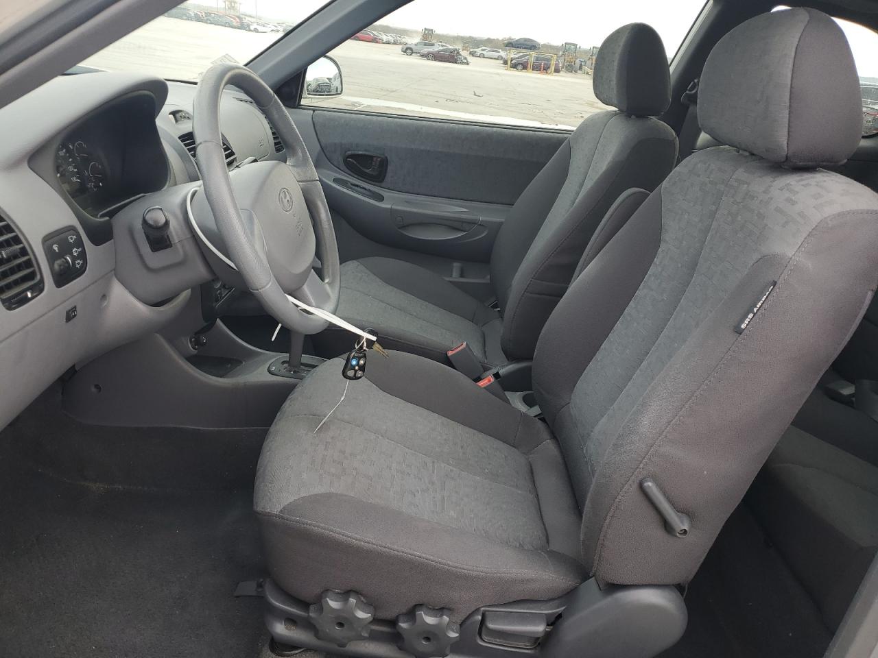2005 Hyundai Accent VIN KMHCG35C45U329244 Copart auction photo, front end damage thumbnail 7