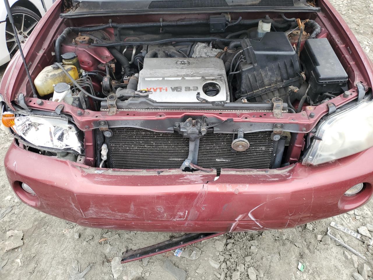 2007 Toyota Highlander VIN JTEEP21A070223505 Copart auction photo, front end / minor dent/scratches damage thumbnail 13