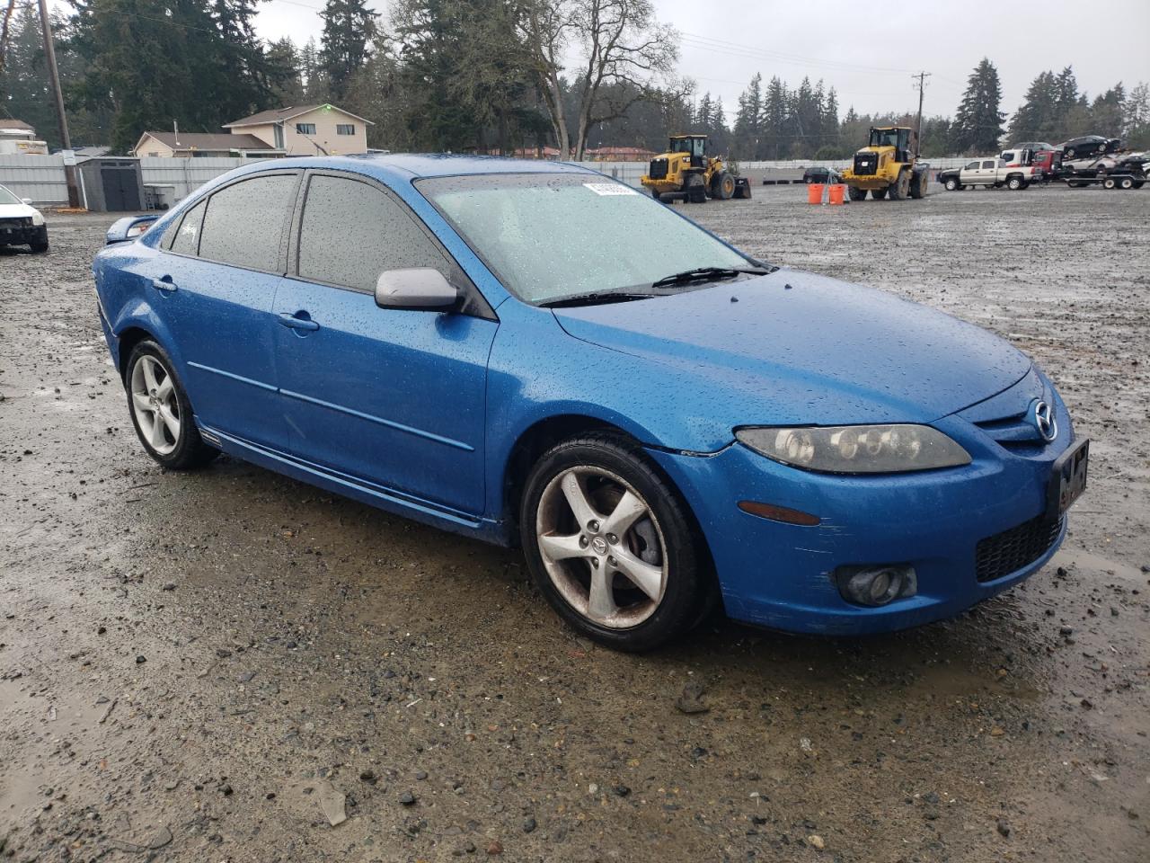 2006 Mazda 6 VIN 1YVHP84C265M37683 Copart auction photo, rear end damage thumbnail 4