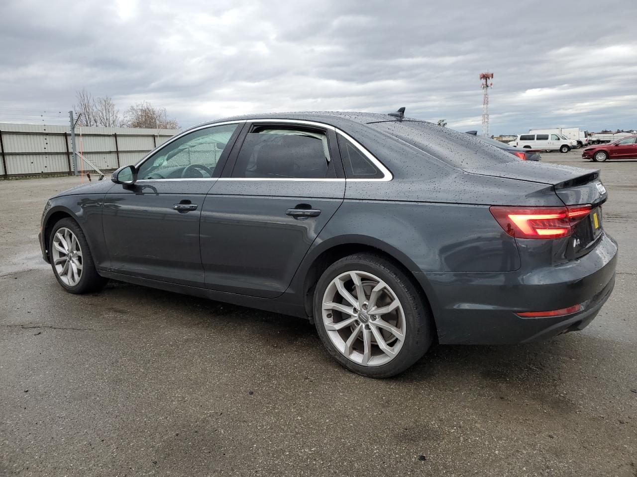 2019 Audi A4 VIN WAUGMAF44KN004865 Copart auction photo, side / rear end damage thumbnail 2