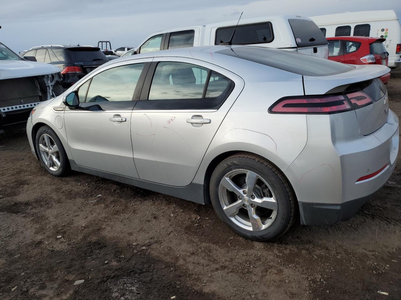 2013 Chevrolet Volt VIN 1G1RD6E49DU146849 Copart auction photo, side damage thumbnail 2