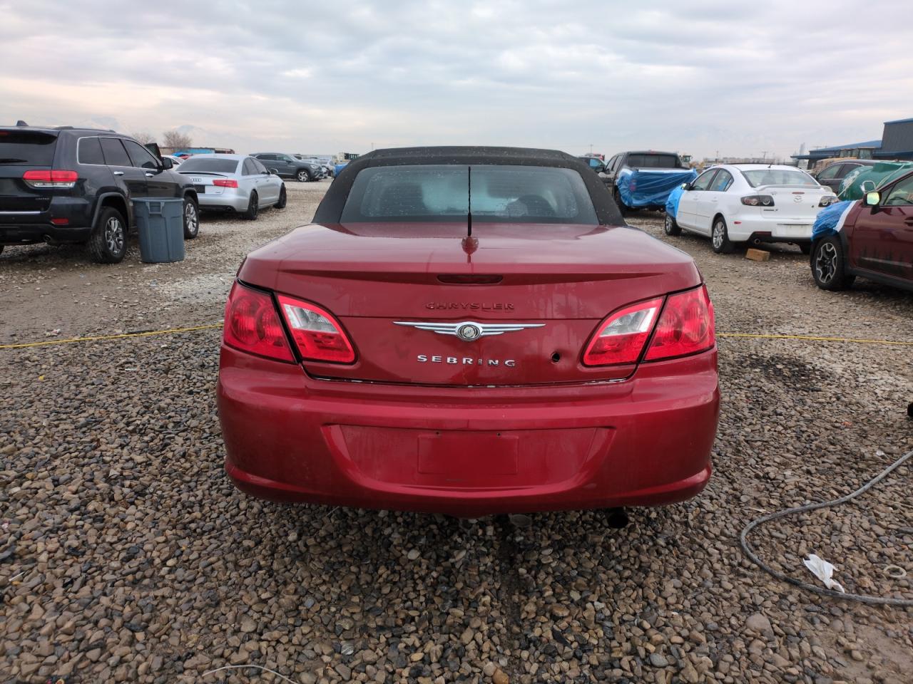 2010 Chrysler Sebring VIN 1C3BC5ED5AN127960 Copart auction photo, vandalism damage thumbnail 6