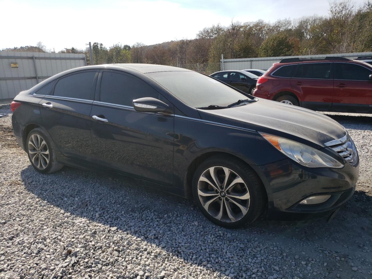 2013 Hyundai Sonata VIN 5NPEC4AB2DH606364 Copart auction photo, hail damage thumbnail 4