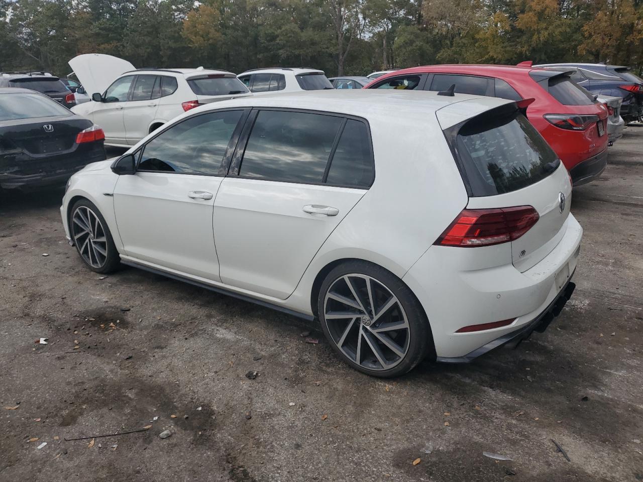 2018 Volkswagen Golf VIN WVWVF7AU9JW245294 Copart auction photo, water/flood damage thumbnail 2