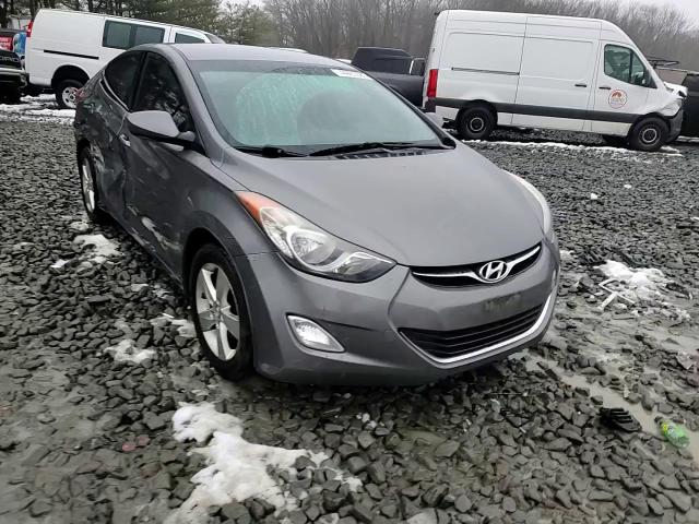 2013 Hyundai Elantra VIN 5NPDH4AE9DH161404 Copart auction photo, all over damage thumbnail 10