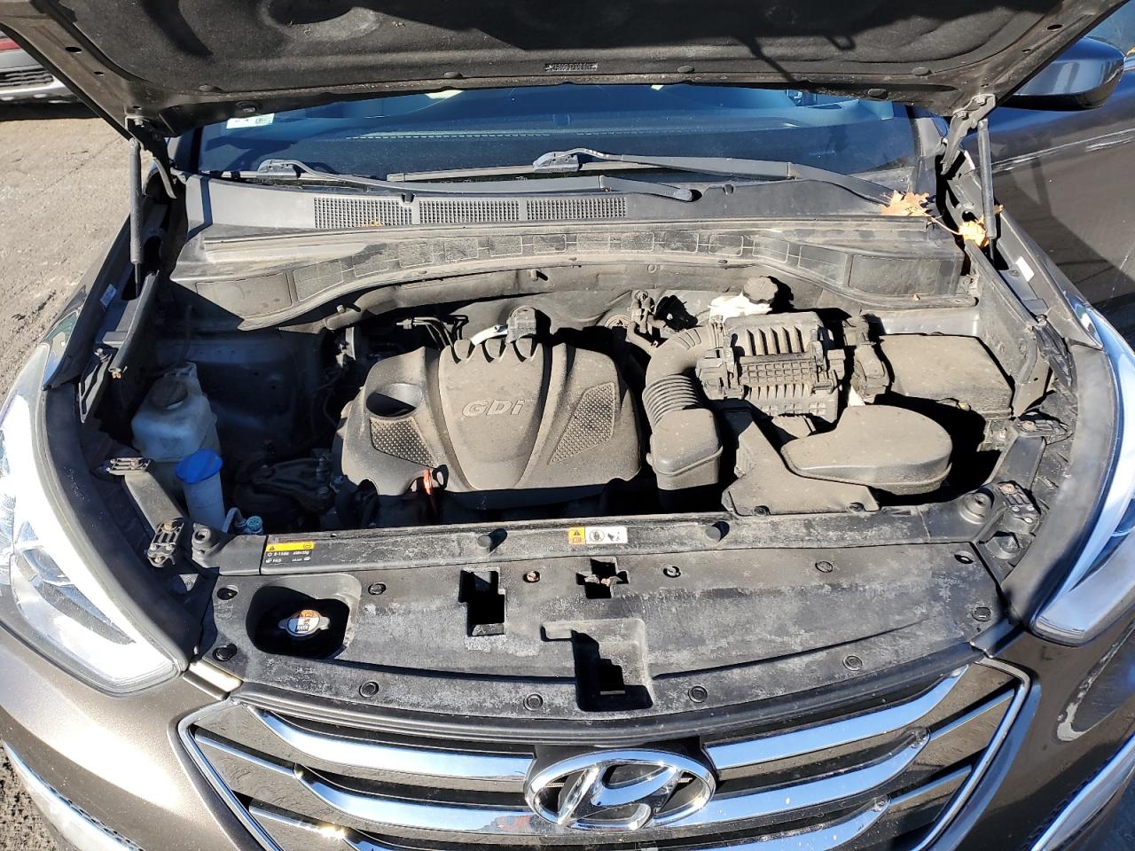 2014 Hyundai Santa Fe VIN 5XYZUDLB8EG143456 Copart auction photo, rear end / minor dent/scratches damage thumbnail 12