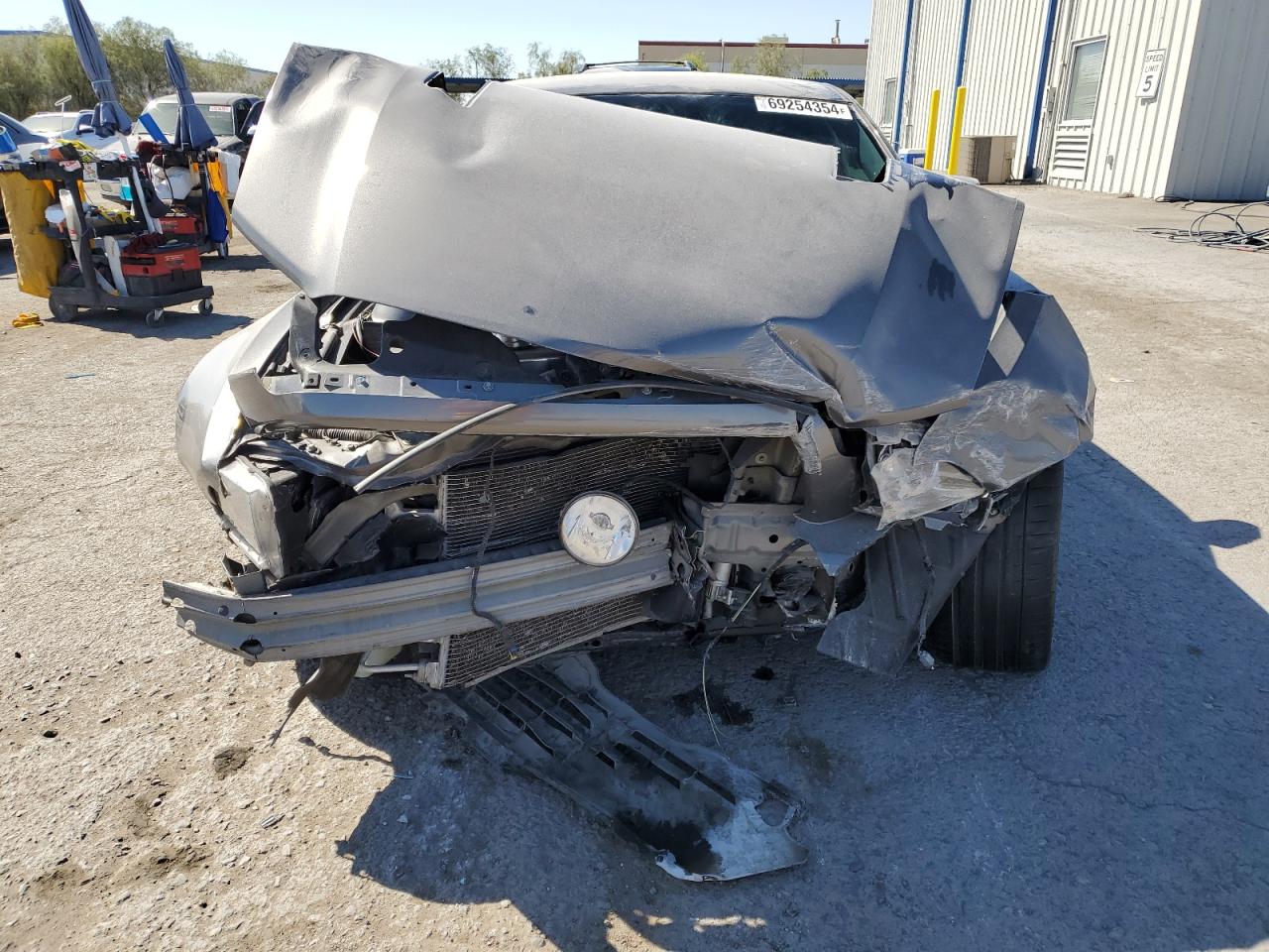 2014 Ford Mustang VIN 1ZVBP8CF2E5275203 Copart auction photo, front end damage thumbnail 5