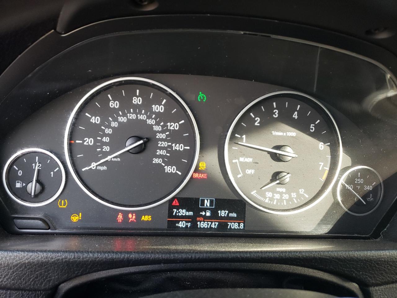 2013 BMW 3er VIN WBA3B3C56DF541618 Copart auction photo, front end / rear end damage thumbnail 9