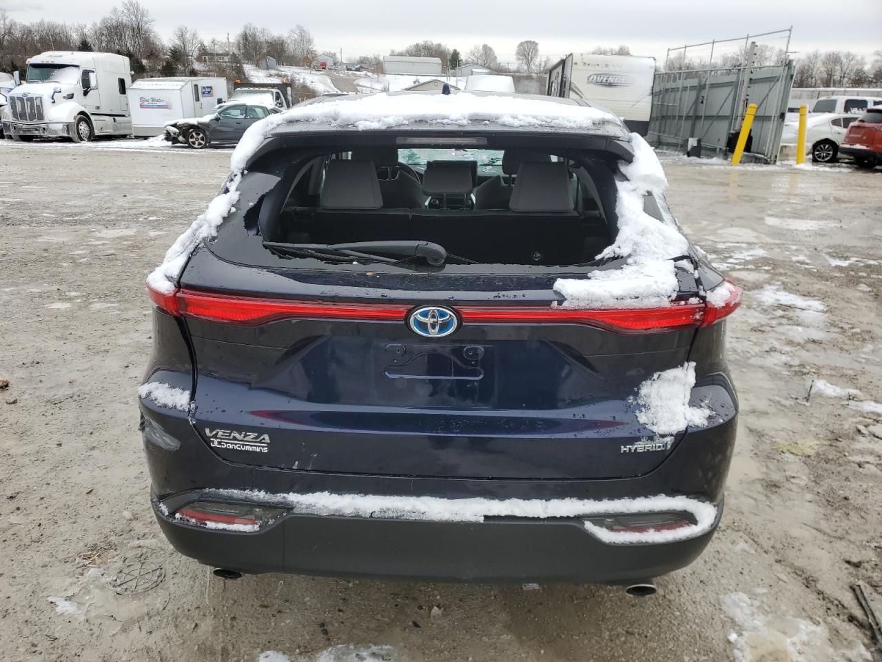 2021 Toyota Venza VIN JTEAAAAH9MJ046319 Copart auction photo, rollover / all over damage thumbnail 6