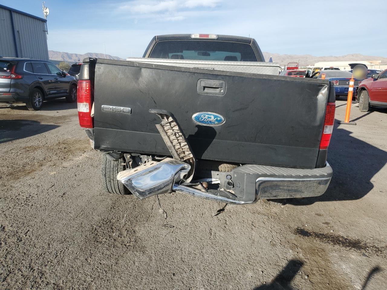 2007 Ford F-150 VIN 1FTRX14W87KD25226 Copart auction photo, rear end damage thumbnail 6