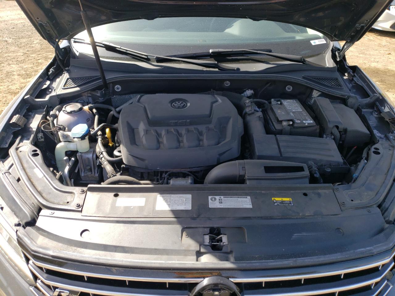 2018 Volkswagen Passat VIN 1VWAA7A33JC025149 Copart auction photo, front end damage thumbnail 12