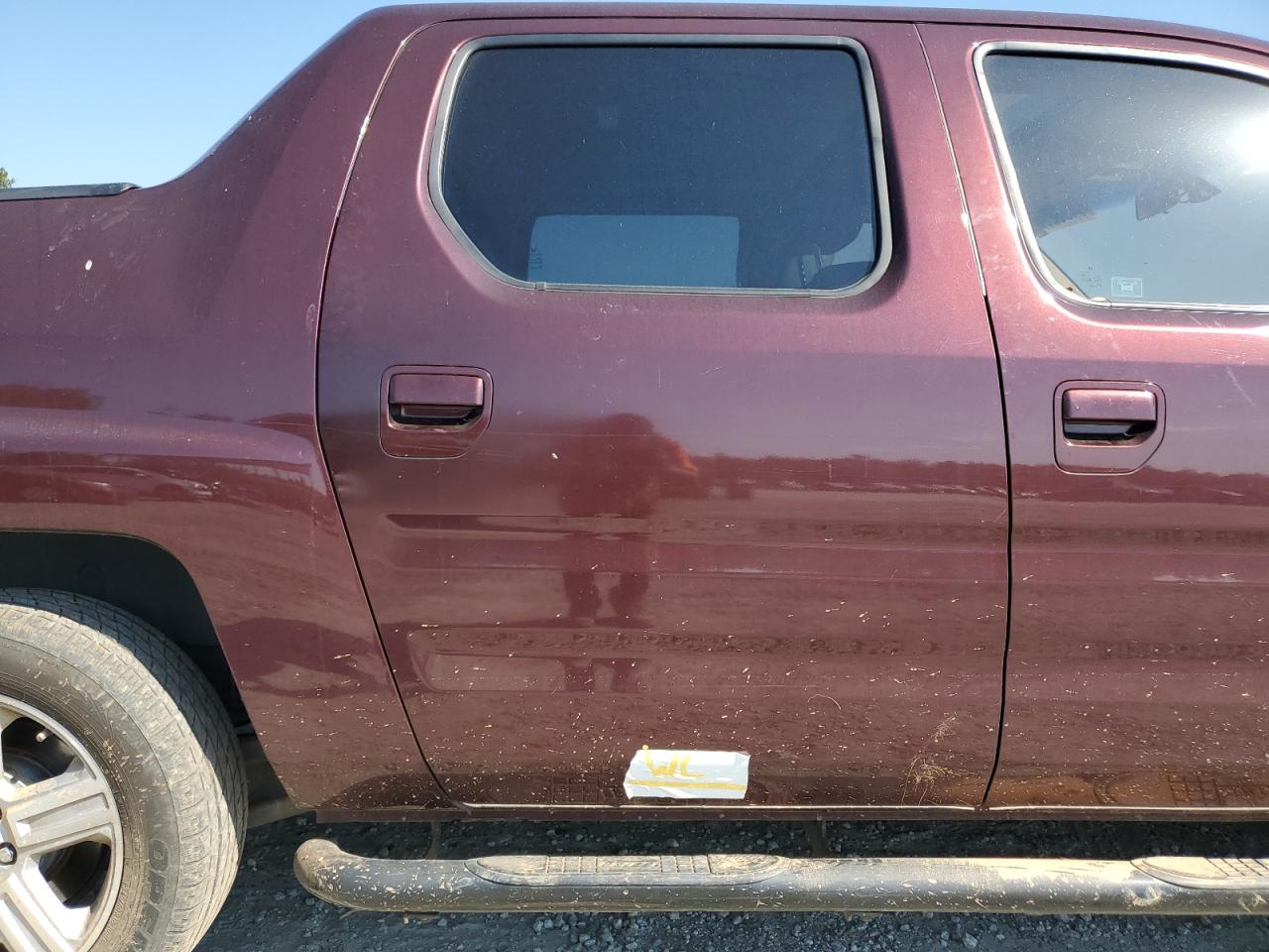 2009 Honda Ridgeline VIN 5FPYK16569B102012 Copart auction photo, water/flood / minor dent/scratches damage thumbnail 13