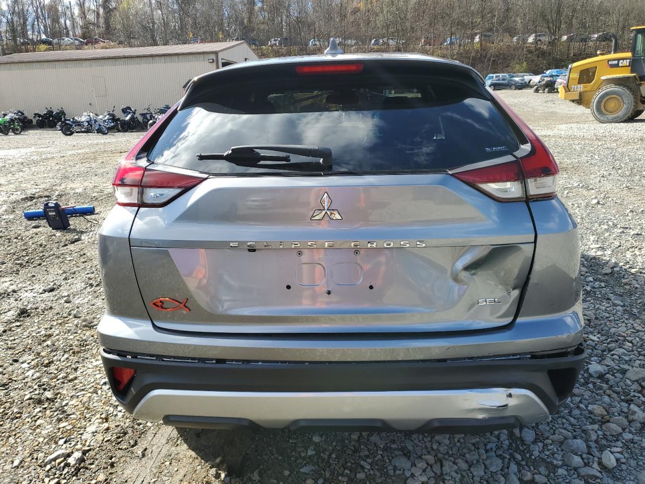 2022 Mitsubishi Eclipse VIN JA4ATWAA5NZ004158 Copart auction photo, rear end damage thumbnail 6