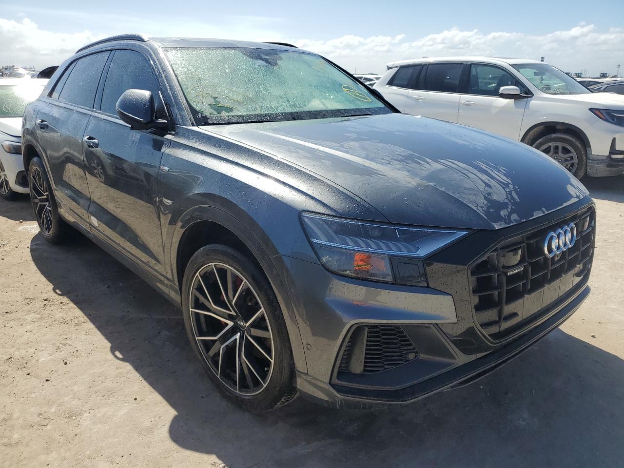 2020 Audi Q8 VIN WA1FVAF19LD010714 Copart auction photo, water/flood damage thumbnail 4