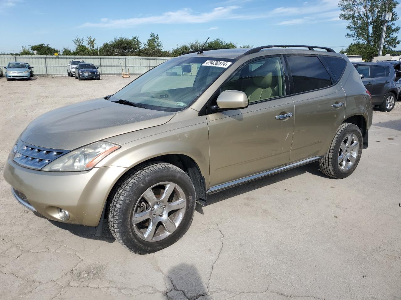 2007 Nissan Murano VIN JN8AZ08W17W625943