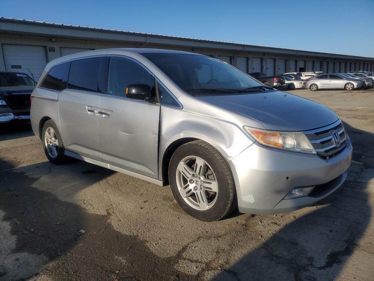 2012 Honda Odyssey VIN 5FNRL5H92CB019296 Copart auction photo, minor dent/scratches damage thumbnail 4
