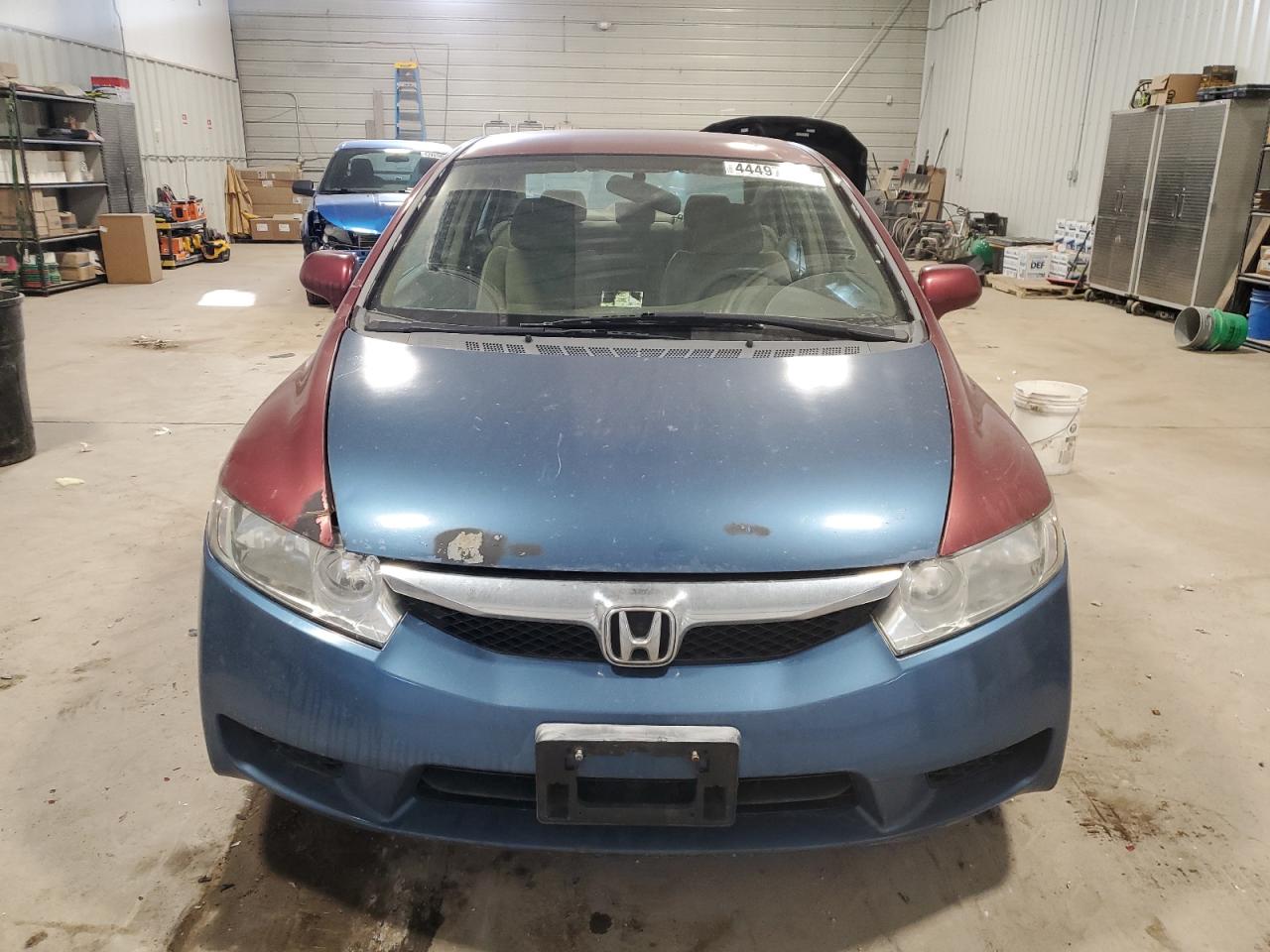 2006 Honda Civic VIN 1HGFA16566L099724 Copart auction photo, side / rear end damage thumbnail 5