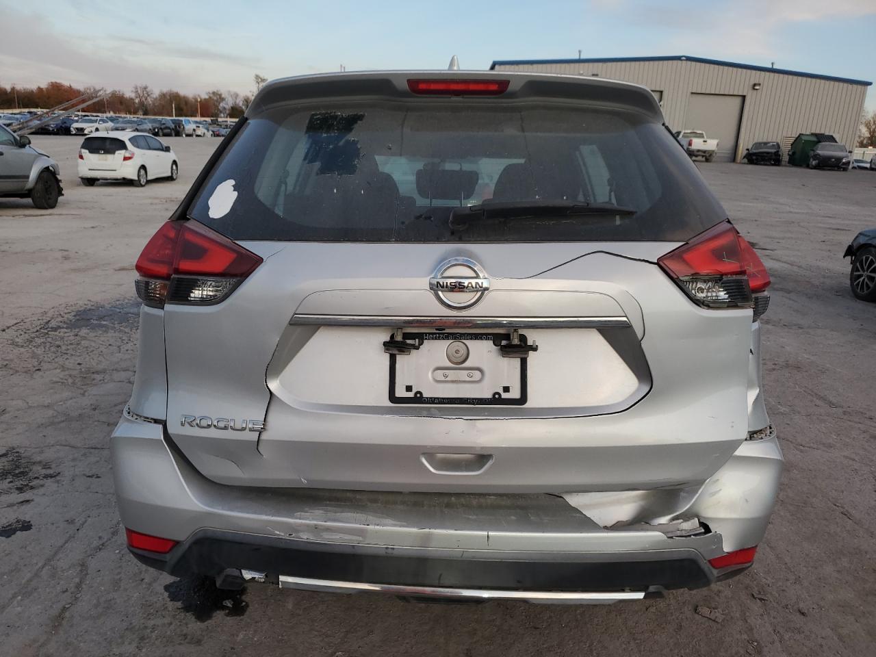 2017 Nissan Rogue VIN KNMAT2MT3HP509661 Copart auction photo, front end / rear end damage thumbnail 6