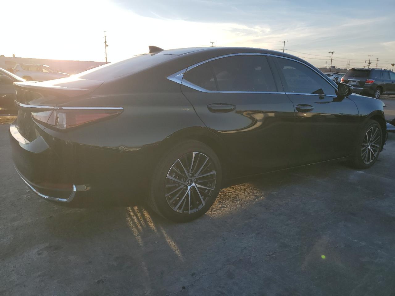 2024 Lexus ES VIN 58ADA1C19RU038118 Copart auction photo, frame damage / stripped damage thumbnail 3
