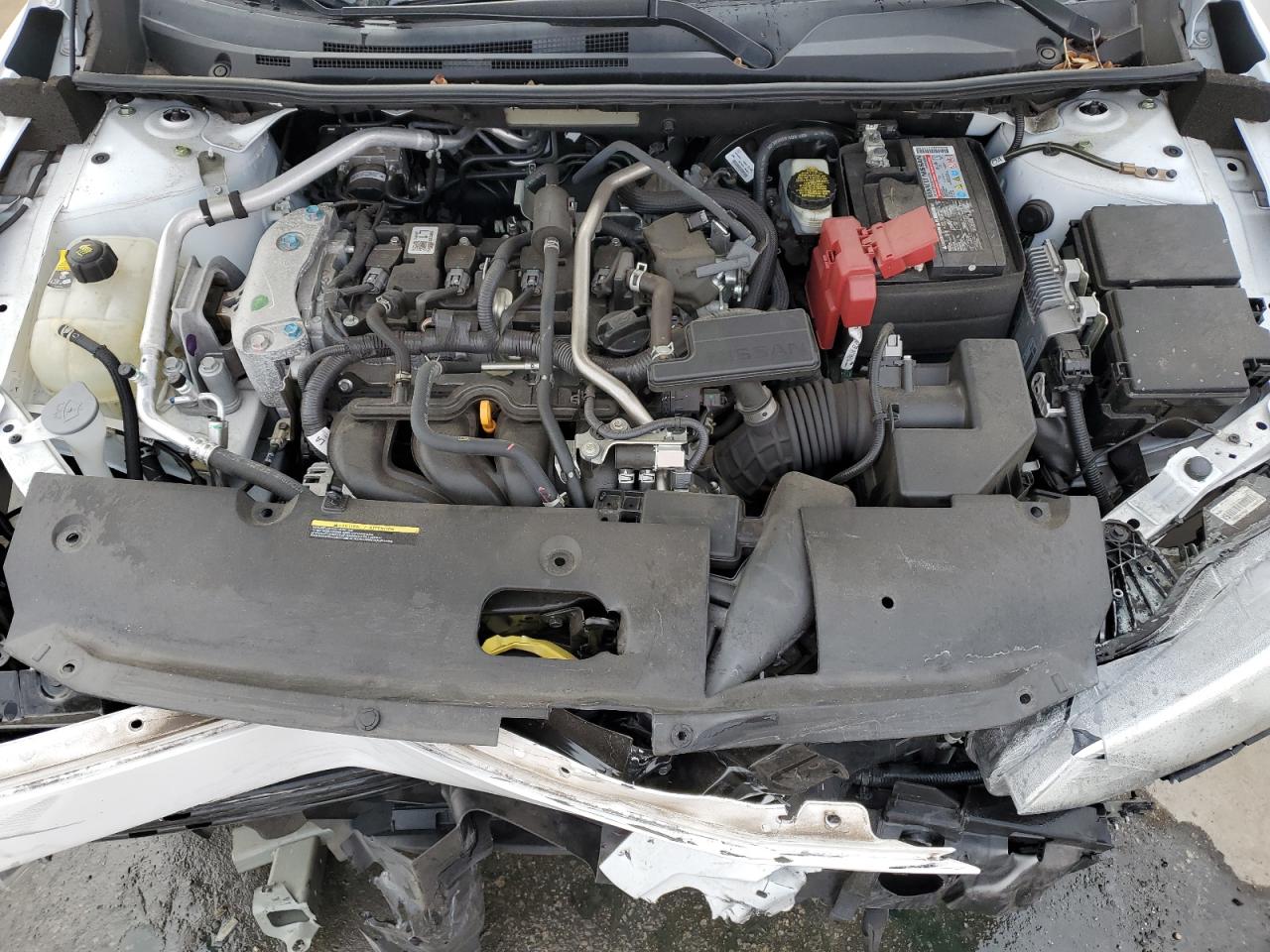 2020 Nissan Sentra VIN 3N1AB8BV5LY276385 Copart auction photo, front end / side damage thumbnail 12