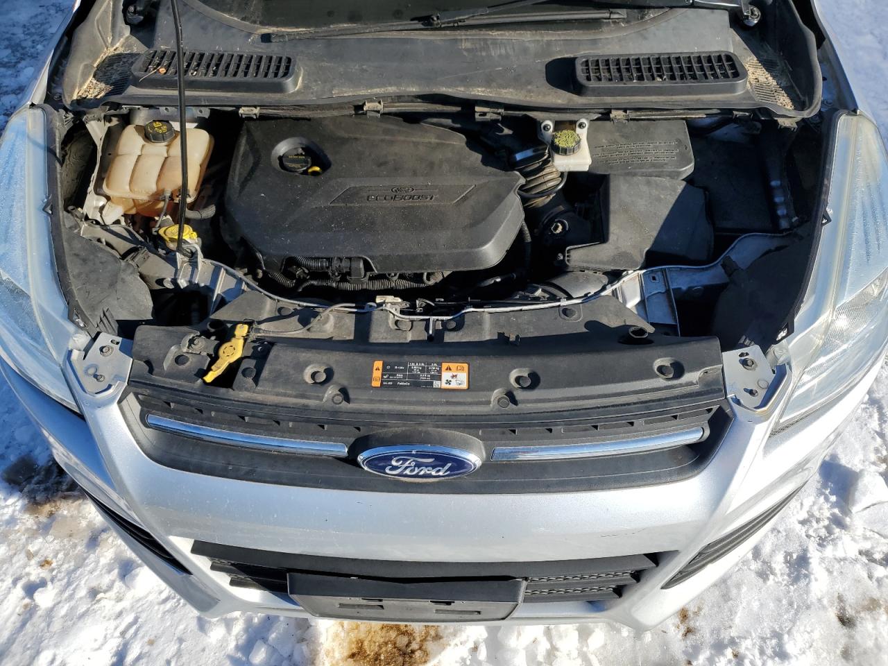 2014 Ford Escape VIN 1FMCU0GX3EUD68169 Copart auction photo, mechanical damage thumbnail 12