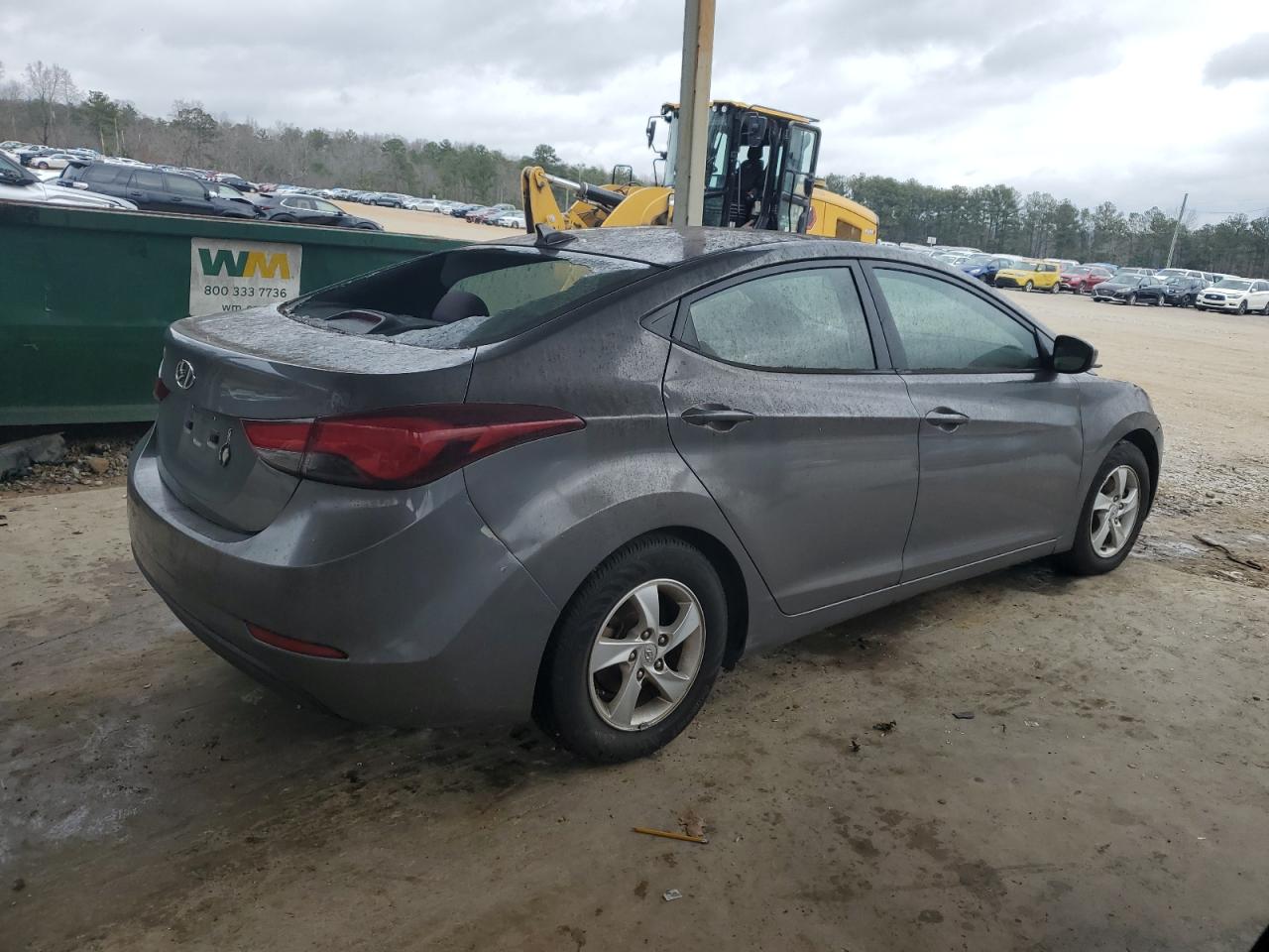 2014 Hyundai Elantra VIN 5NPDH4AE8EH479869 Copart auction photo, front end damage thumbnail 3