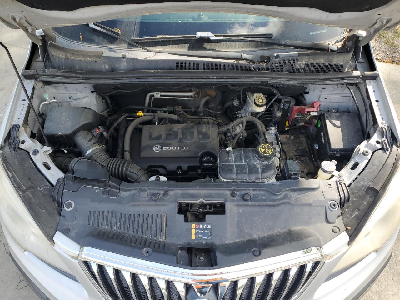 2013 Buick Encore VIN KL4CJBSB3DB073890 Copart auction photo, front end damage thumbnail 12