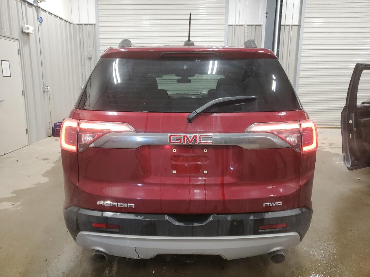 2018 GMC Acadia VIN 1GKKNWLS1JZ133426 Copart auction photo, front end damage thumbnail 6