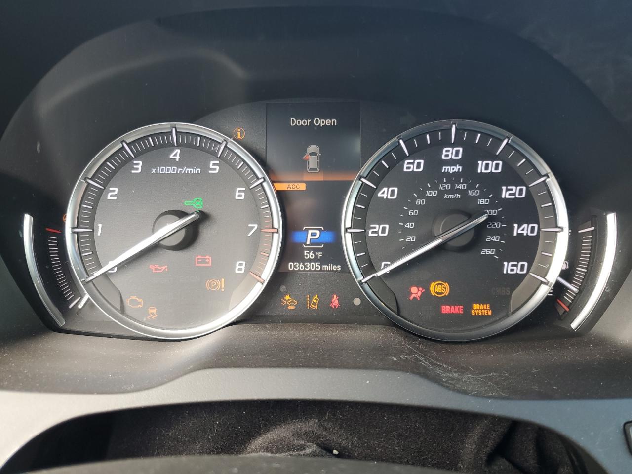 2020 Acura MDX VIN 5J8YD4H3XLL020757 Copart auction photo, rear end / side damage thumbnail 9