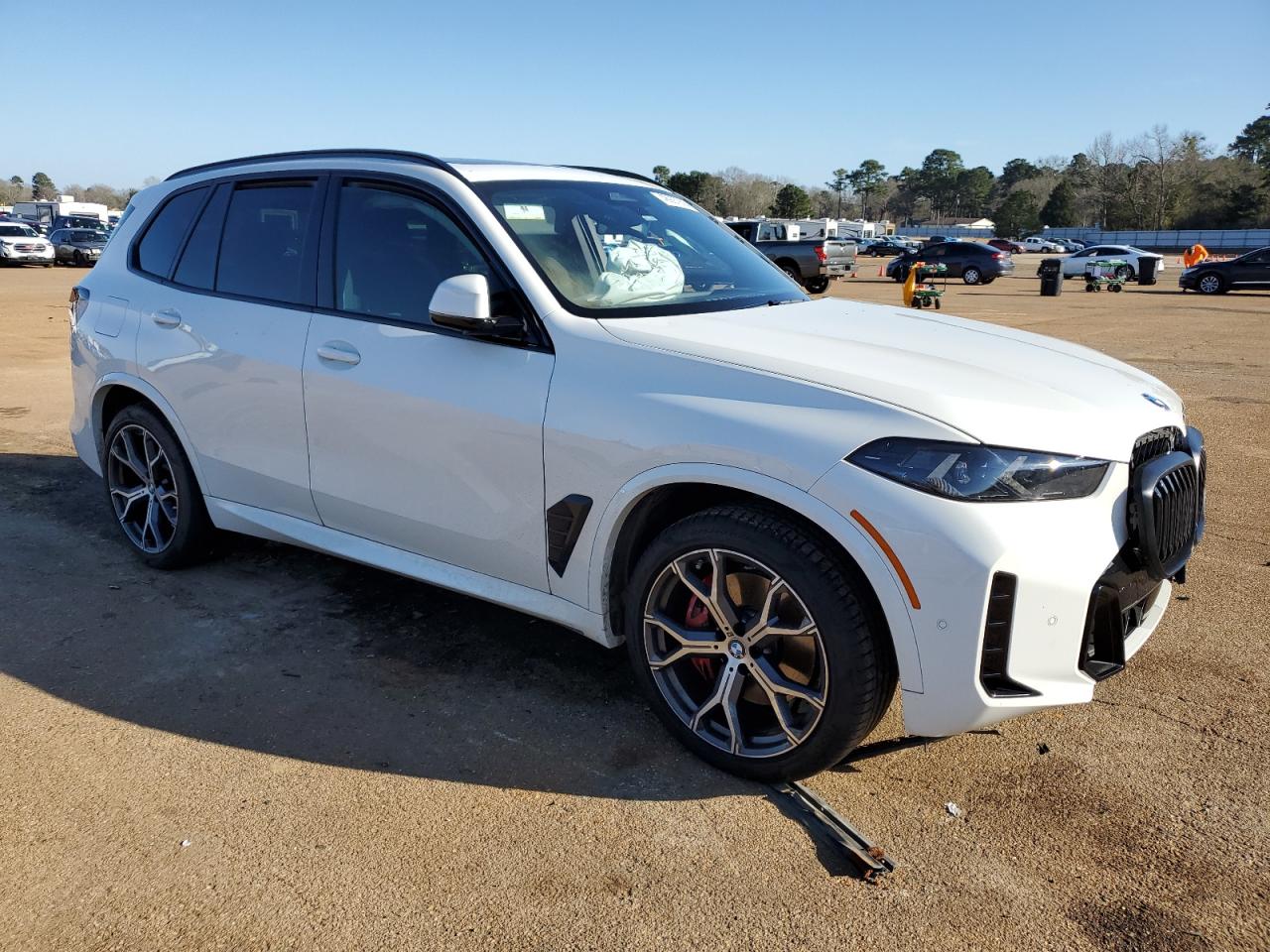 2024 BMW X5 VIN 5UX23EU05R9V23173 Copart auction photo, side damage thumbnail 4