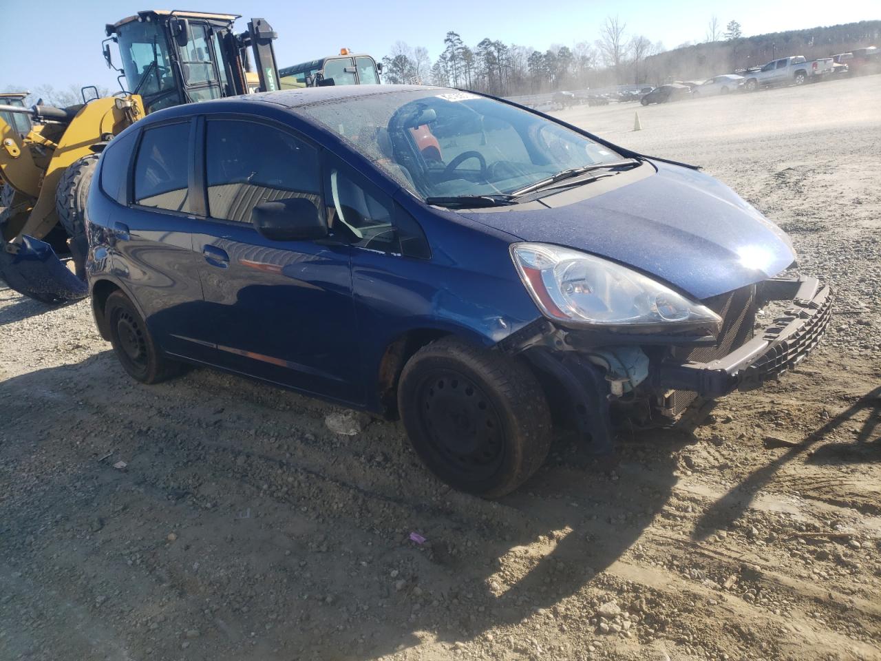 2009 Honda Fit VIN JHMGE88239S060603 Copart auction photo, front end / minor dent/scratches damage thumbnail 4